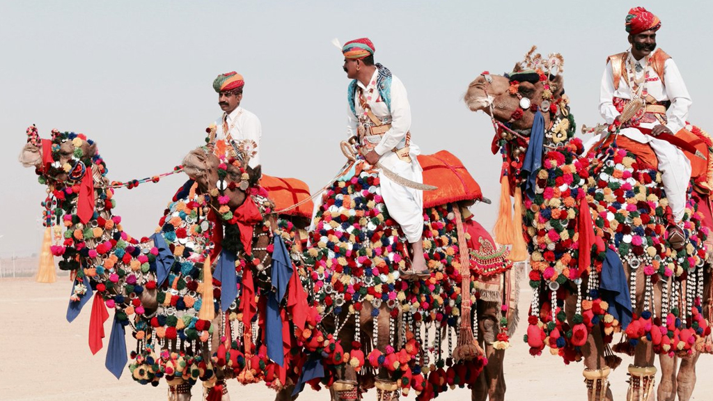 An elephant ride to Amber Fort